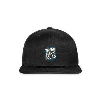 Theme Park Squad Fun Ferris Wheel Adventure - Snapback Baseball Cap - black - Front