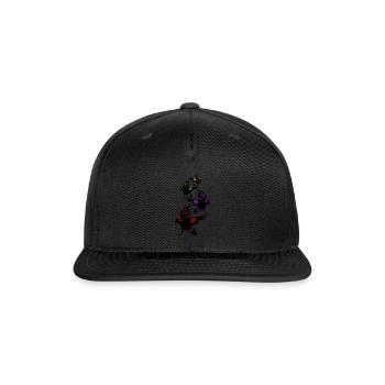 Crows Raven Tree Ravens Flying Crow - Snapback Baseball Cap - black - Front