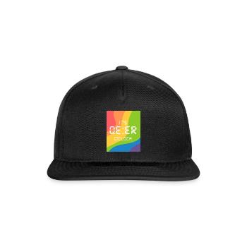 IT'S QUEER O'CLOCK - Snapback Baseball Cap - black - Front