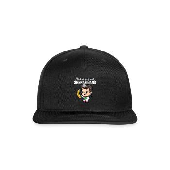 STETHOSCOPES AND SHENANIGANS - DOCTOR GIFT - Snapback Baseball Cap - black - Front