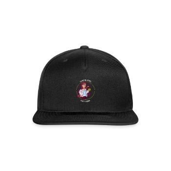 Teacher Mode Activated Sanity Pending - Snapback Baseball Cap - black - Front