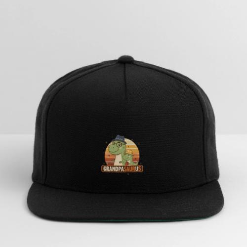 GrandpaSaurus Sunset Duo - Snapback Baseball Cap