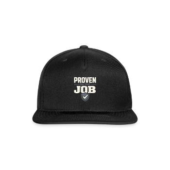 Blue Collar Welder Skilled Trades Pride Working - Snapback Baseball Cap - black - Front