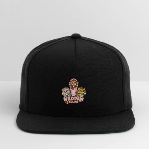 Wild Paw Squad Cute Animal Friends - Snapback Baseball Cap