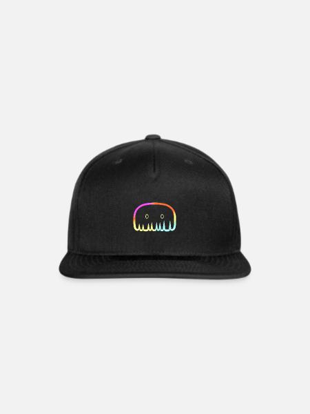 Rainbow Halloween Pride Colorful - Snapback Baseball Cap - black