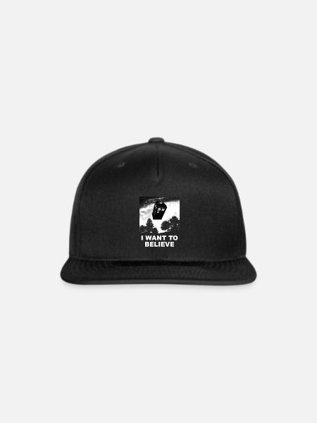 I want to believe Who - Snapback Baseball Cap - black