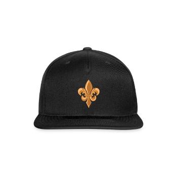 Baroque Aesthetic Symbol Dark Academia - Snapback Baseball Cap - black - Front