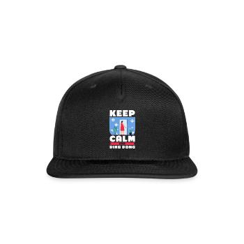 Mormon LDS Missionary - Snapback Baseball Cap - black - Front