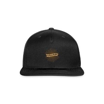 Mormon LDS Missionary - Snapback Baseball Cap - black - Front