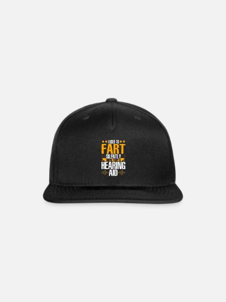 Deaf Pride ASL - Snapback Baseball Cap - black
