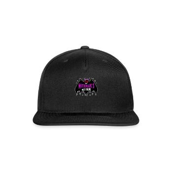 Funny Cryptid Cryptozoology - Snapback Baseball Cap - black - Front