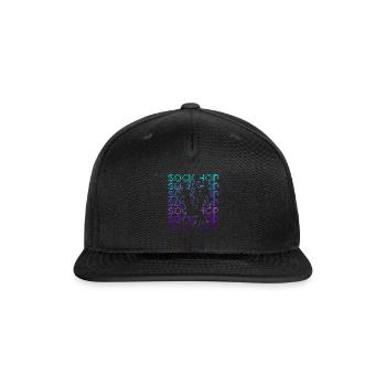 Sock Hop Dance 50s Retro - Snapback Baseball Cap - black - Front