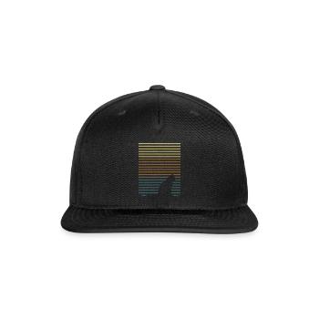 The Cat - Snapback Baseball Cap - black - Front