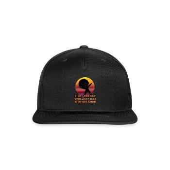 Eine Legende Verlässt Das Kita-Gelände Dabbing - Snapback Baseball Cap - black - Front