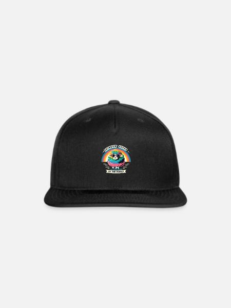 Rainbow Sheep Of The Family Pride Gay Pride LGBT - Snapback Baseball Cap - black