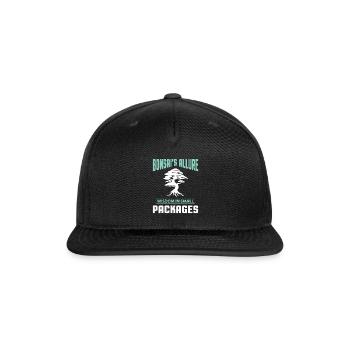 Bonsai Tree - Snapback Baseball Cap - black - Front