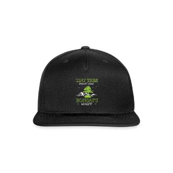 Bonsai Tree - Snapback Baseball Cap - black - Front
