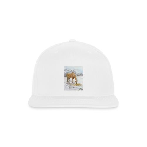 Horse grazing - Snapback Baseball Cap