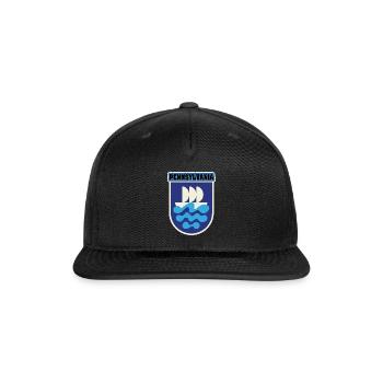 US States PENNSYLVANIA - Snapback Baseball Cap - black - Front