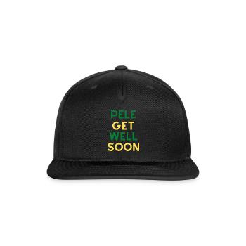 Get Well Soon - Snapback Baseball Cap - black - Front
