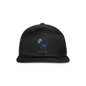 System is loading - Snapback Baseball Cap - black - Front
