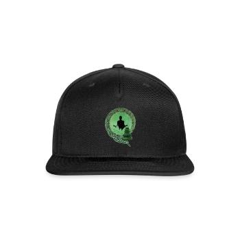 Buddha Meditation Fashion Clothing Buddhism - Snapback Baseball Cap - black - Front