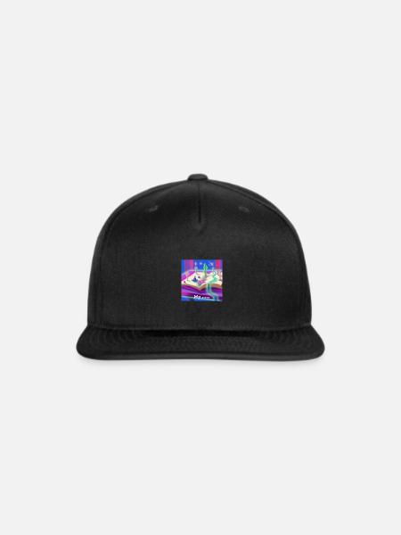 Dreambook Neon Realm - Snapback Baseball Cap - black
