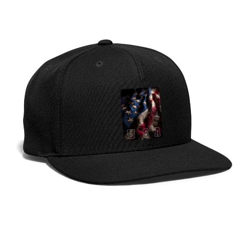 USA: Worn Stars and Stripes - Snapback Baseball Cap