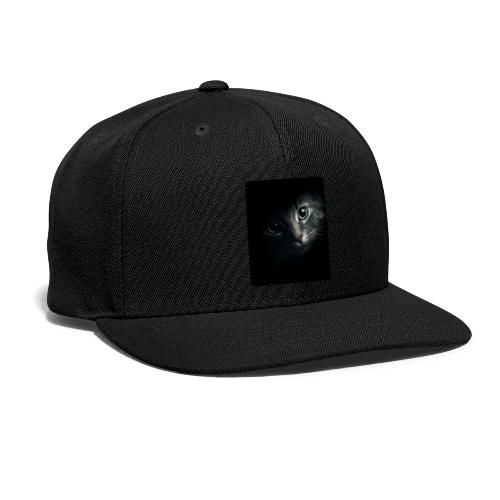 Cat Face in Shadow Close-Up Design - Snapback Baseball Cap