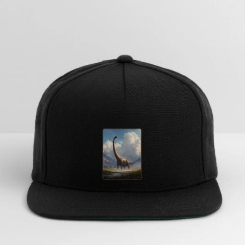 Brachiosaurus Valley Landscape Design - Snapback Baseball Cap