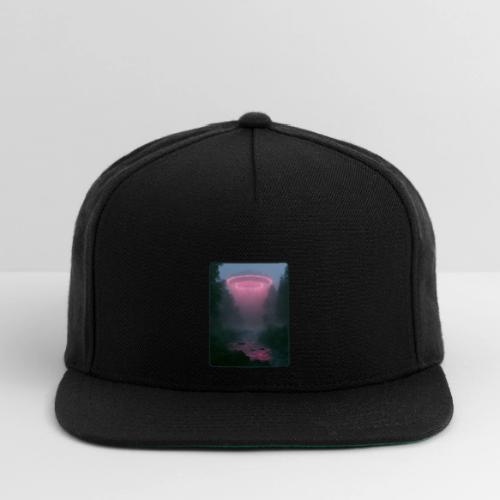 Neon UFO Forest River Design - Snapback Baseball Cap