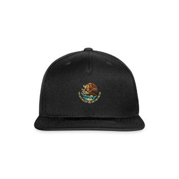 Mexican Coat of Arms - Snapback Baseball Cap - black - Front