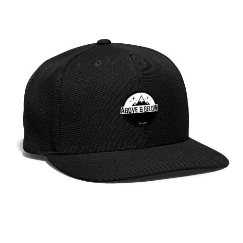 BLACK - Snapback Baseball Cap
