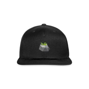Grasshopper Rock Locusts Bug Insect Entomology - Snapback Baseball Cap - black - Front