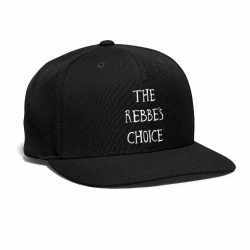 Rebbes Choice Apparel WHT - Snapback Baseball Cap