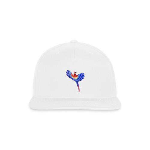 Scarlet macaw parrot - Snapback Baseball Cap