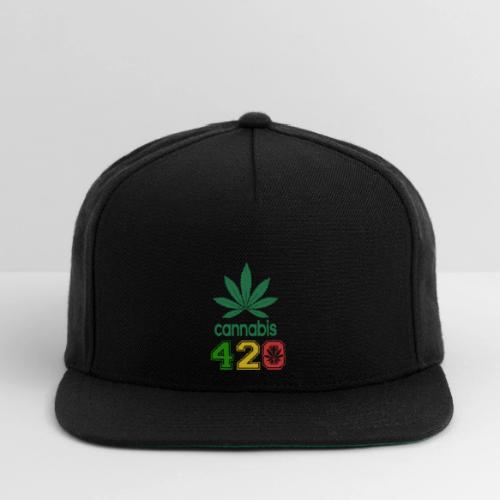 Light Hearted 420 Make It Legal Weed Marijuana - Snapback Baseball Cap