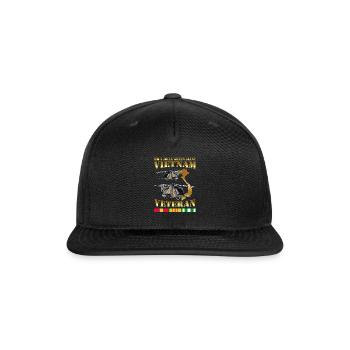 HH3 Jolly green giant helicopter - Snapback Baseball Cap - black - Front