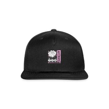 Anxious - Snapback Baseball Cap - black - Front