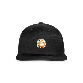 Happy baby bird - Snapback Baseball Cap - black - Front