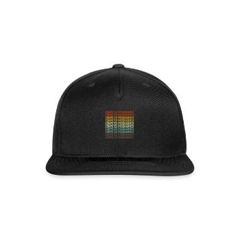Computer Programmer Retro - Snapback Baseball Cap - black - Front
