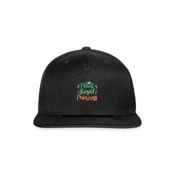 PLANT LOVE - Snapback Baseball Cap - black - Front