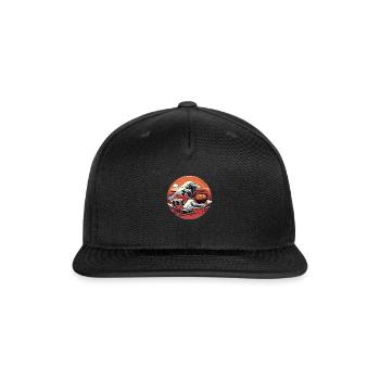 Sushi Delight - Snapback Baseball Cap - black - Front