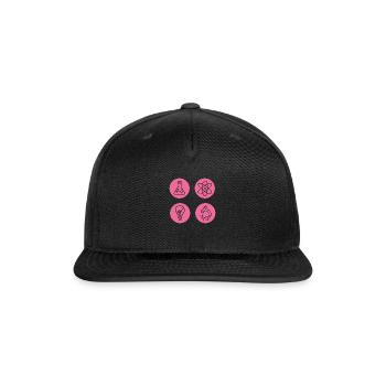 Science Elements - Snapback Baseball Cap - black - Front