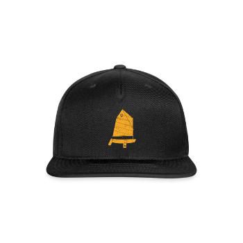 Optimist Sailing - Snapback Baseball Cap - black - Front