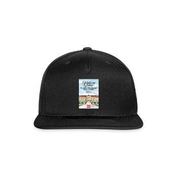 Schoenbrunn Baroque Vista - Snapback Baseball Cap - black - Front