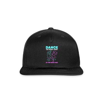 Dance Party Sock Hop - Snapback Baseball Cap - black - Front