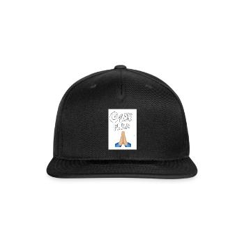 IMG_0310 - Casquette de baseball Snapback - noir - Devant