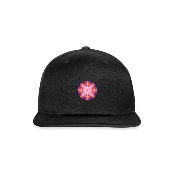 Dimensional Awareness Mandala - Snapback Baseball Cap - black - Front