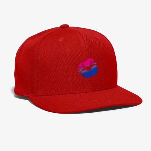Bisexual Big Kissing Lips - Snapback Baseball Cap